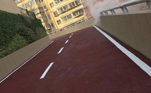 温宿彩色路面