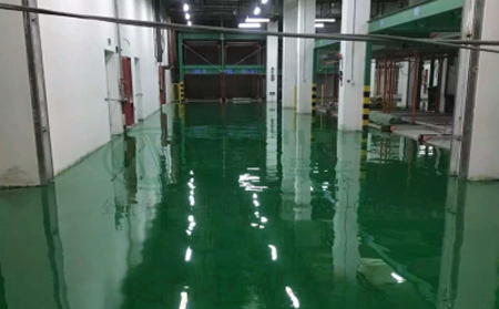 11月温宿温宿环氧地坪施工高峰来袭，梦得来化工多项目同步推进保交付